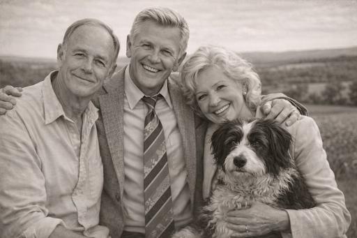 Charles, Noel, Colette, and Maggie